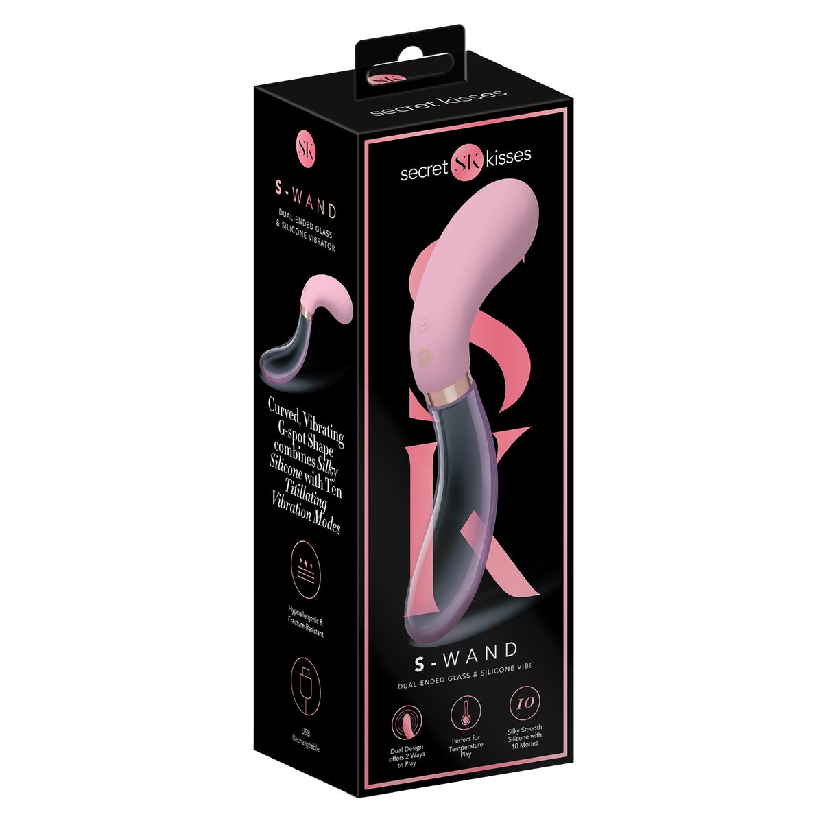 Vibratore Secret Kisses Rosa