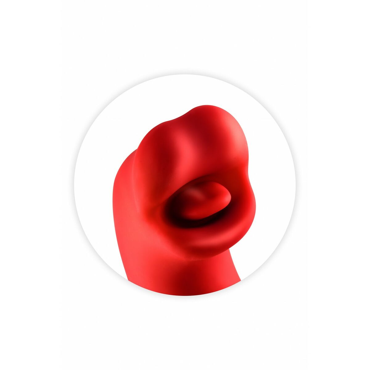 Vibratore Doppia Stimolazione Yoba Kissy  Rosso