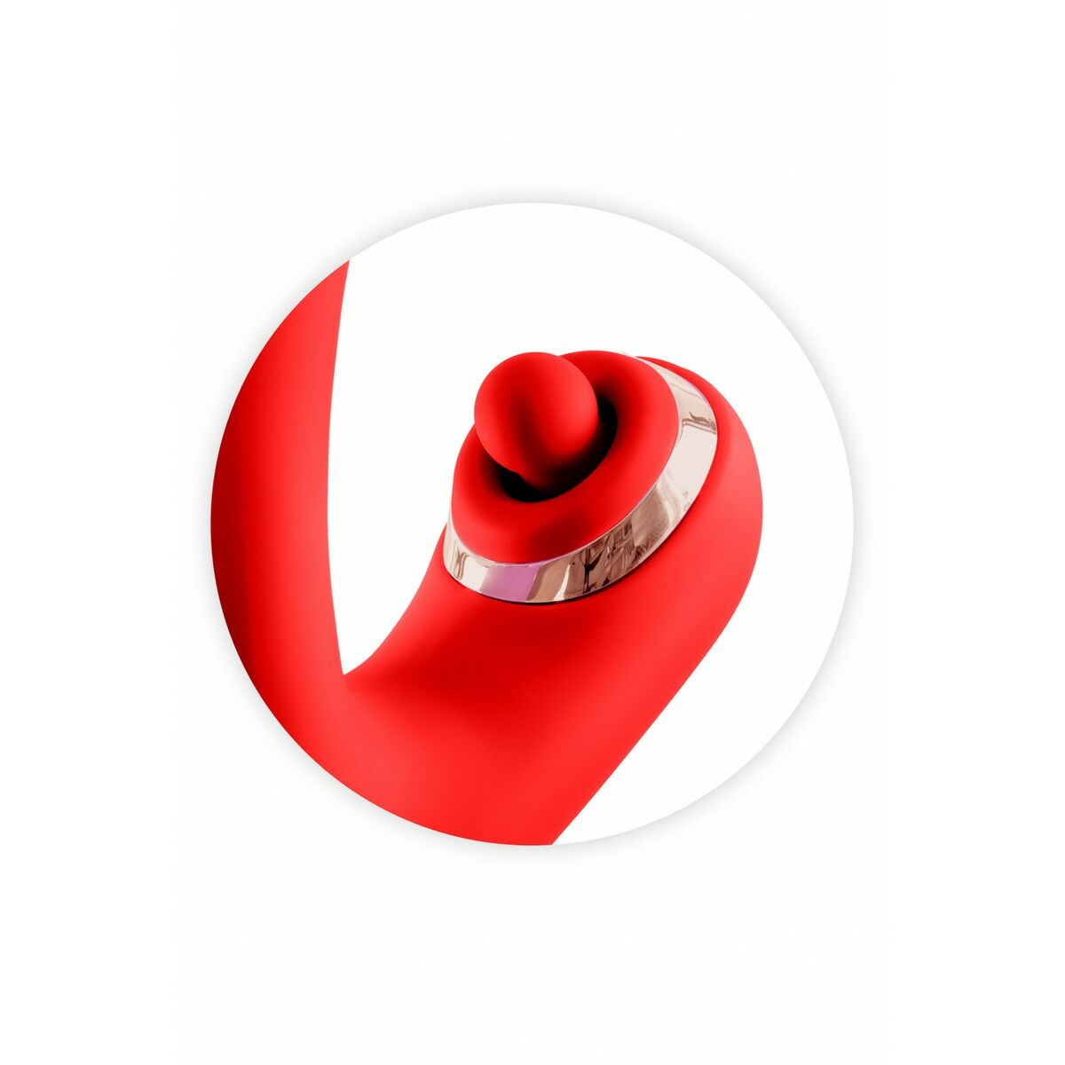 Vibratore Doppia Stimolazione Yoba JOYFULLY  Rosso