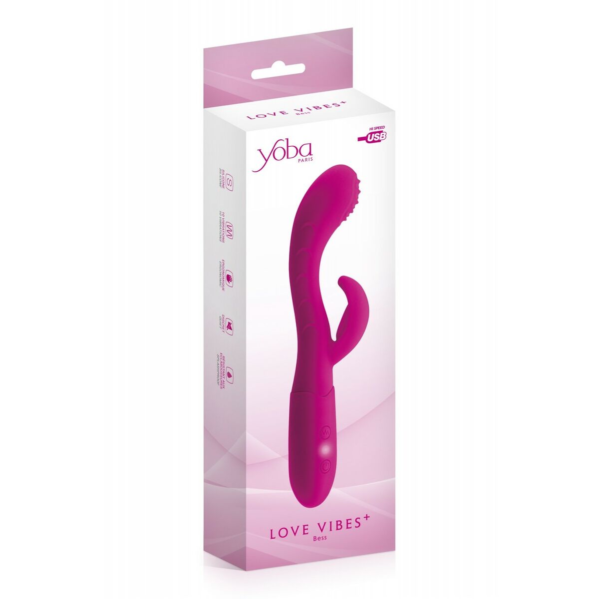 Vibratore per il Punto-G Yoba Viola