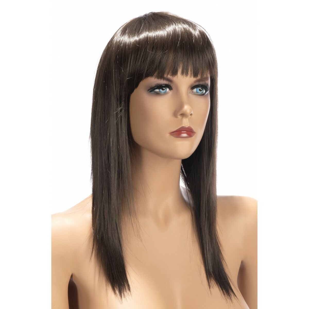 Accesorio Erotico World Wigs Allison Marrone Parrucca