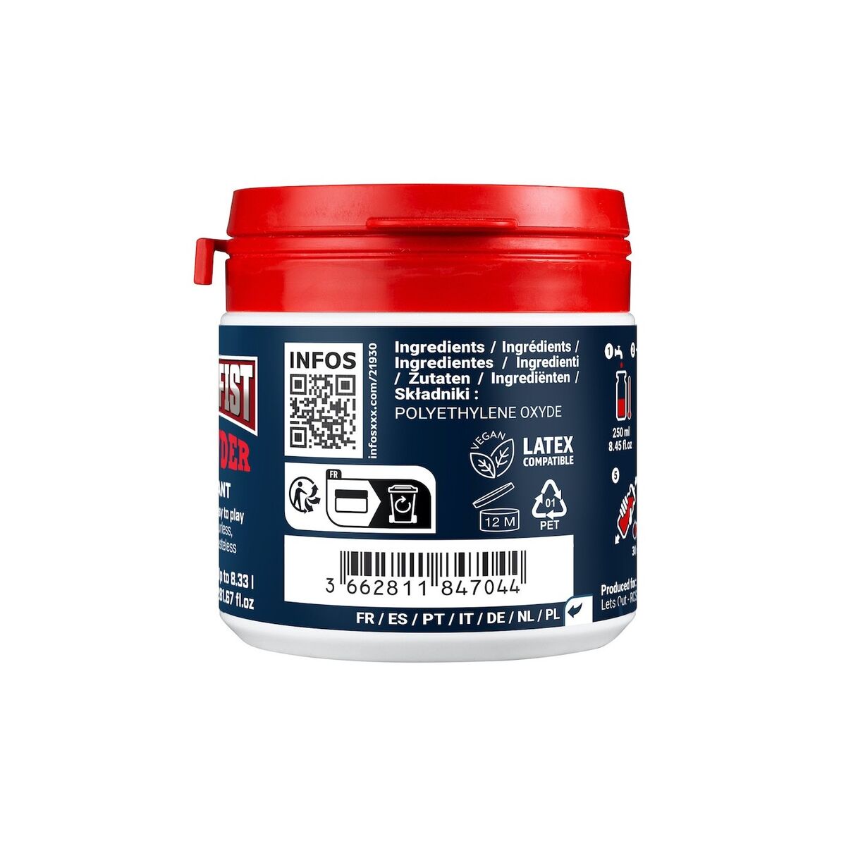 Lubrificante Fuck & Fist 100 g Sin aroma