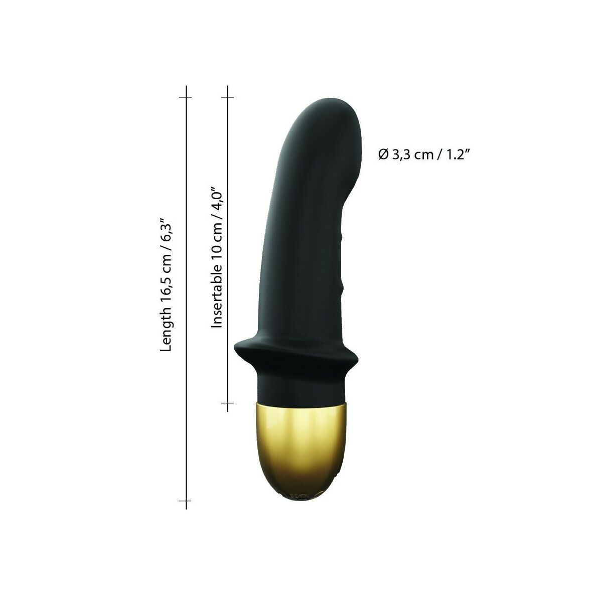 Vibratore Dorcel DOR194-SCHWARZ Nero