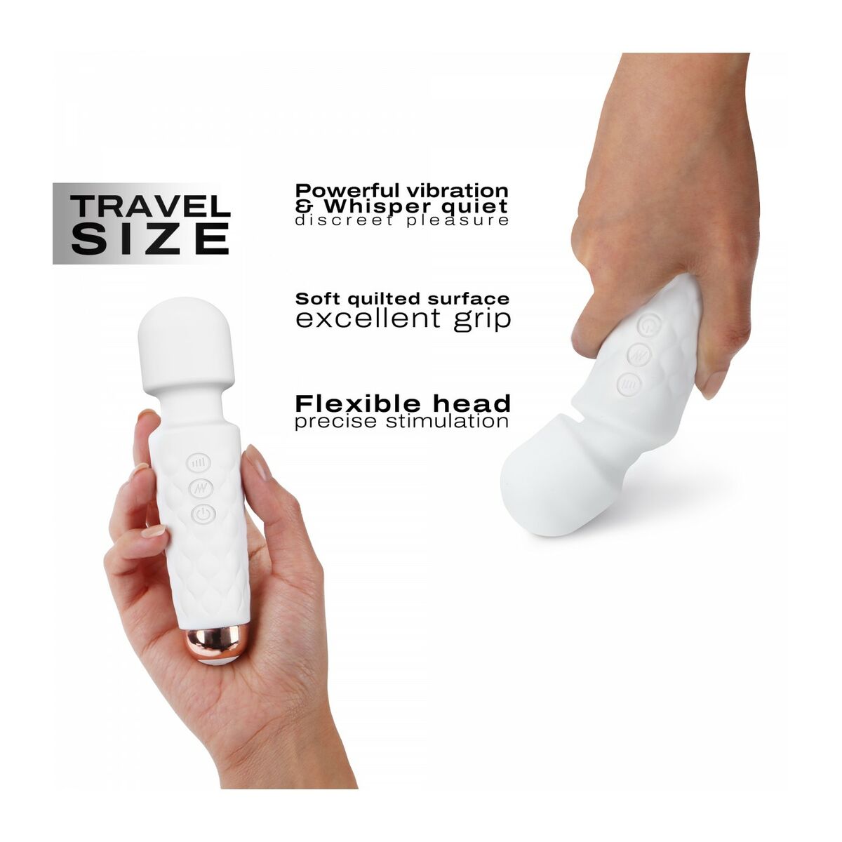 Massaggiatore Dorcel Bianco