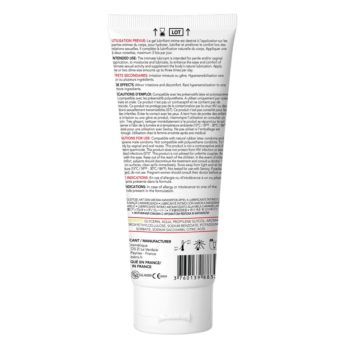Lubrificante Exsens 100 ml