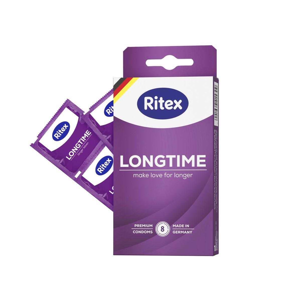 Preservativi Ritex Longtime 8 Unità