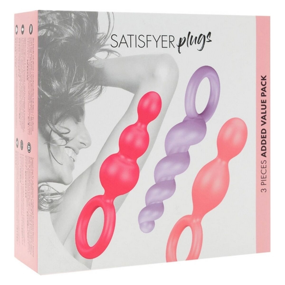 Kit Piacere Grande Satisfyer Booty Call Multicolore