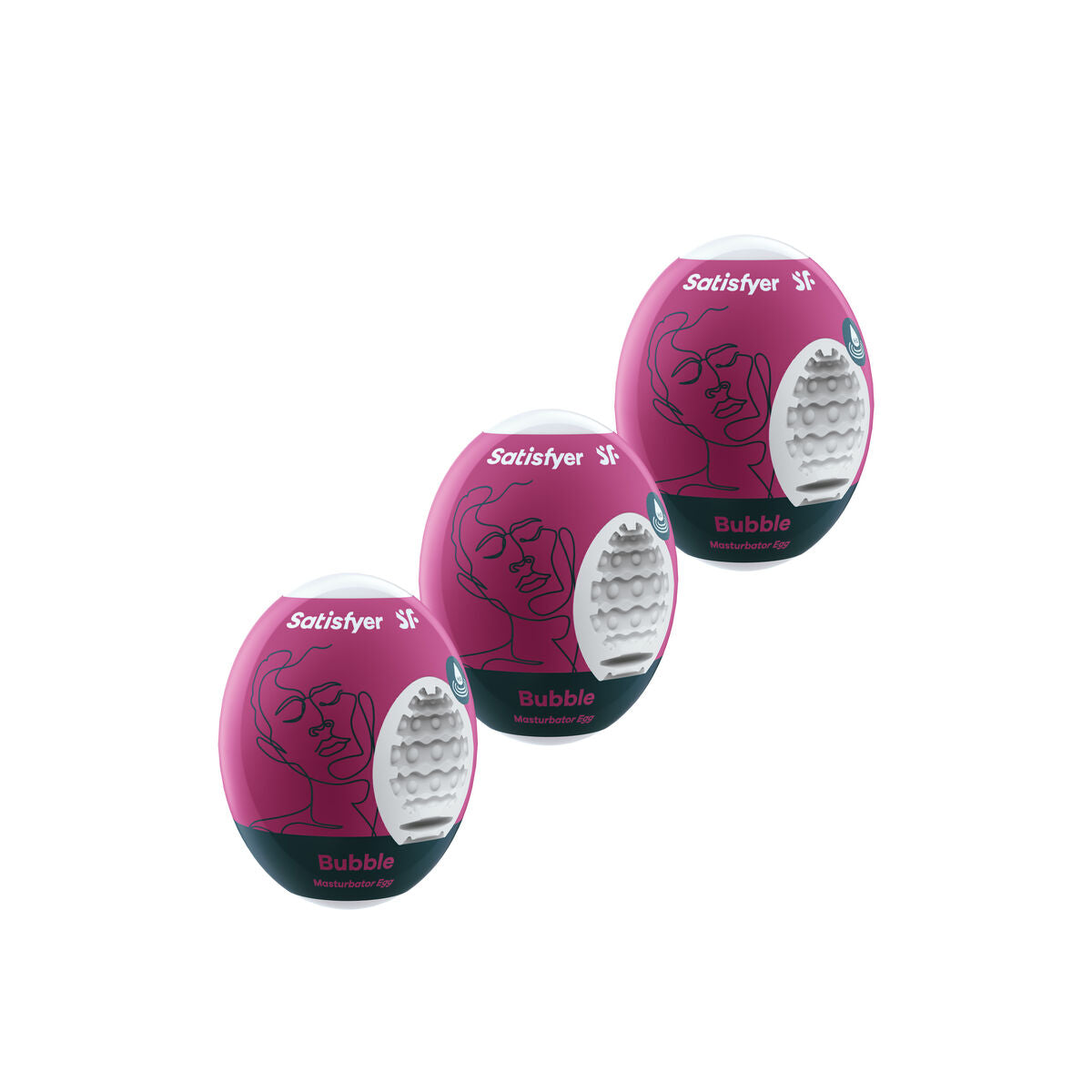 Masturbatore Uovo Satisfyer 3 Unità
