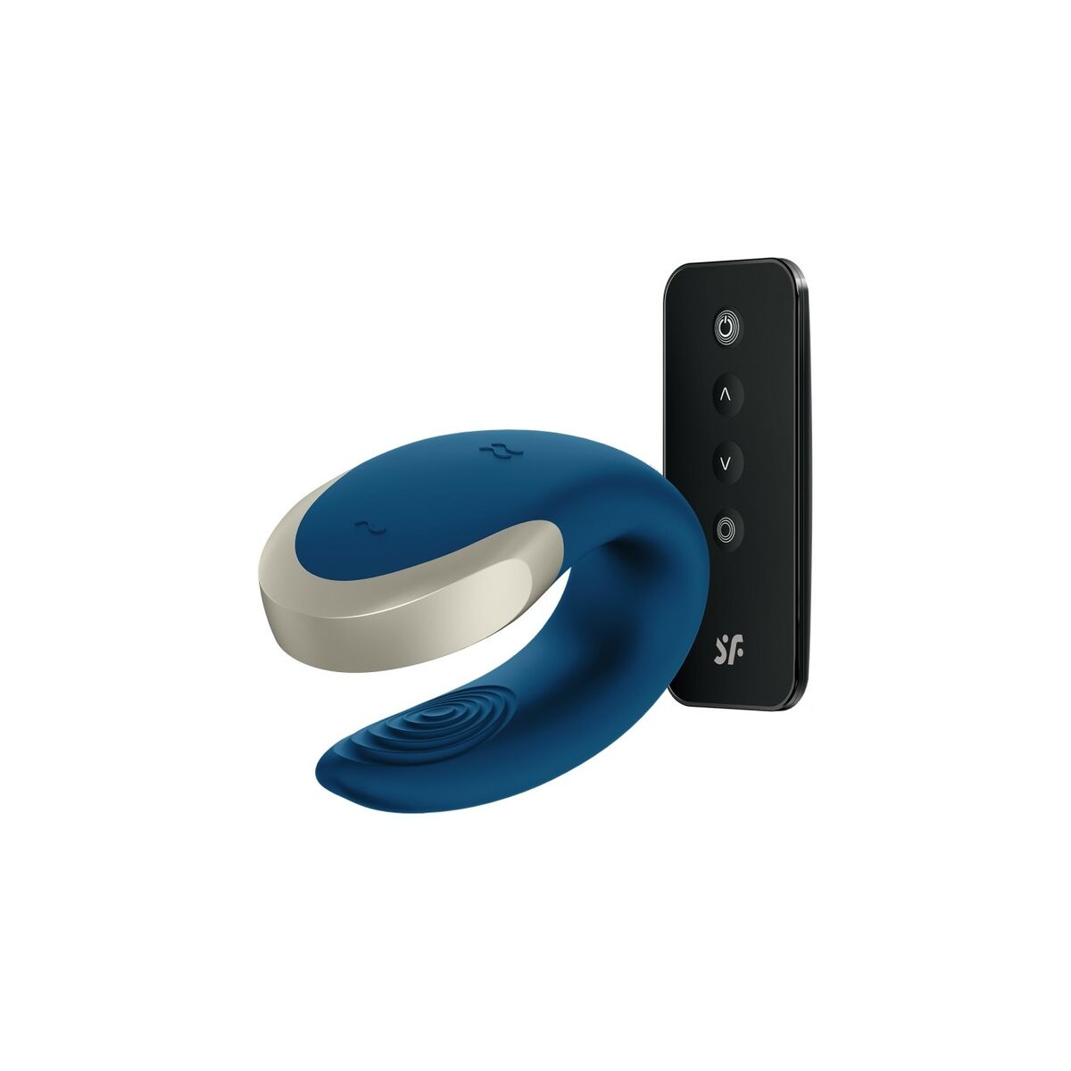 Massaggiatore di Coppia Satisfyer Double Love Azzurro