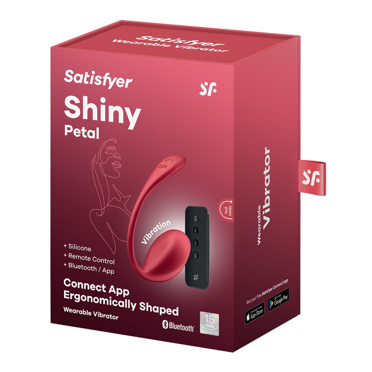 Vibratore Satisfyer Rosso