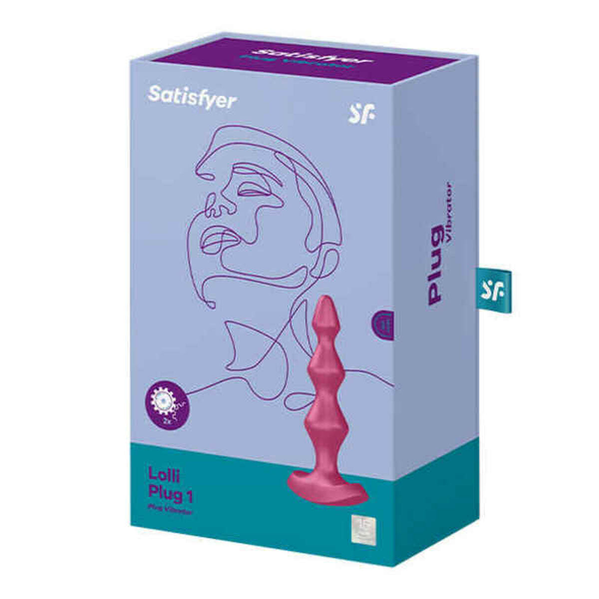 Plug Anale Satisfyer Rosa Bordeaux