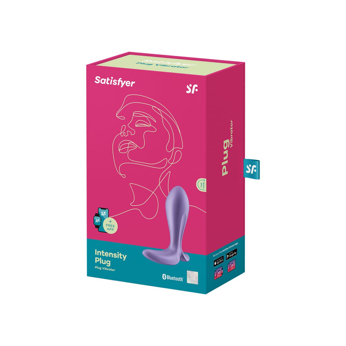 Vibratore Anale Cassini Nero Satisfyer
