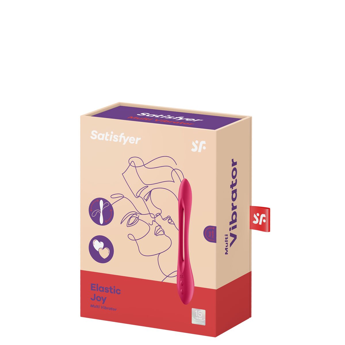 Massaggiatore di Coppia Satisfyer Elastic Joy