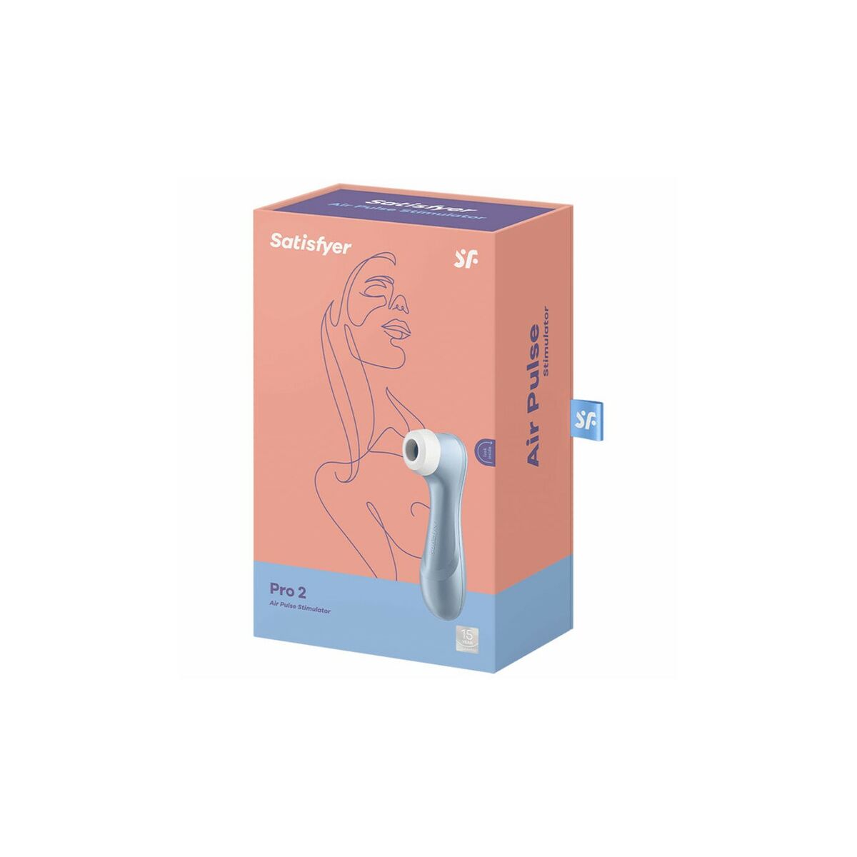 Succhia Clitoride Satisfyer Pro 2 Air Pulse Azzurro