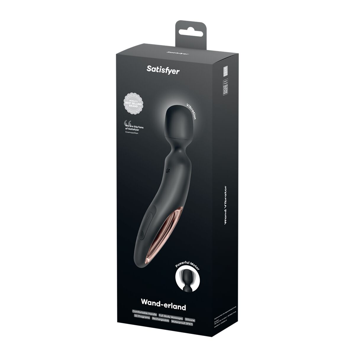 Massaggiatore Satisfyer Nero