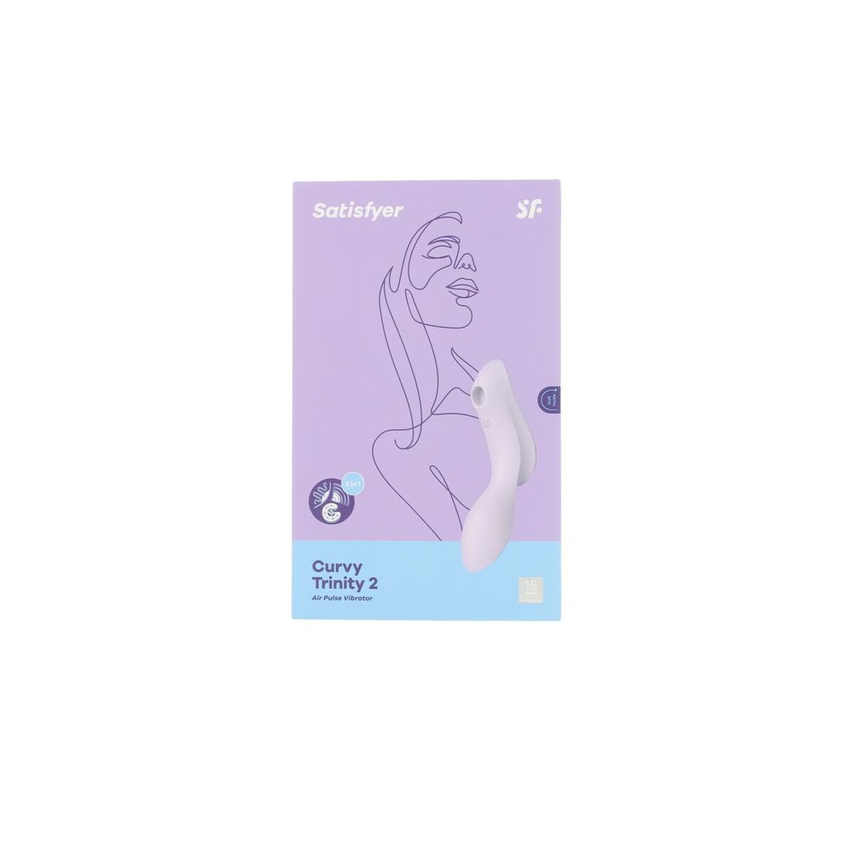 Vibratore per il Punto-G Satisfyer SATISFYER CURVY TRINITY