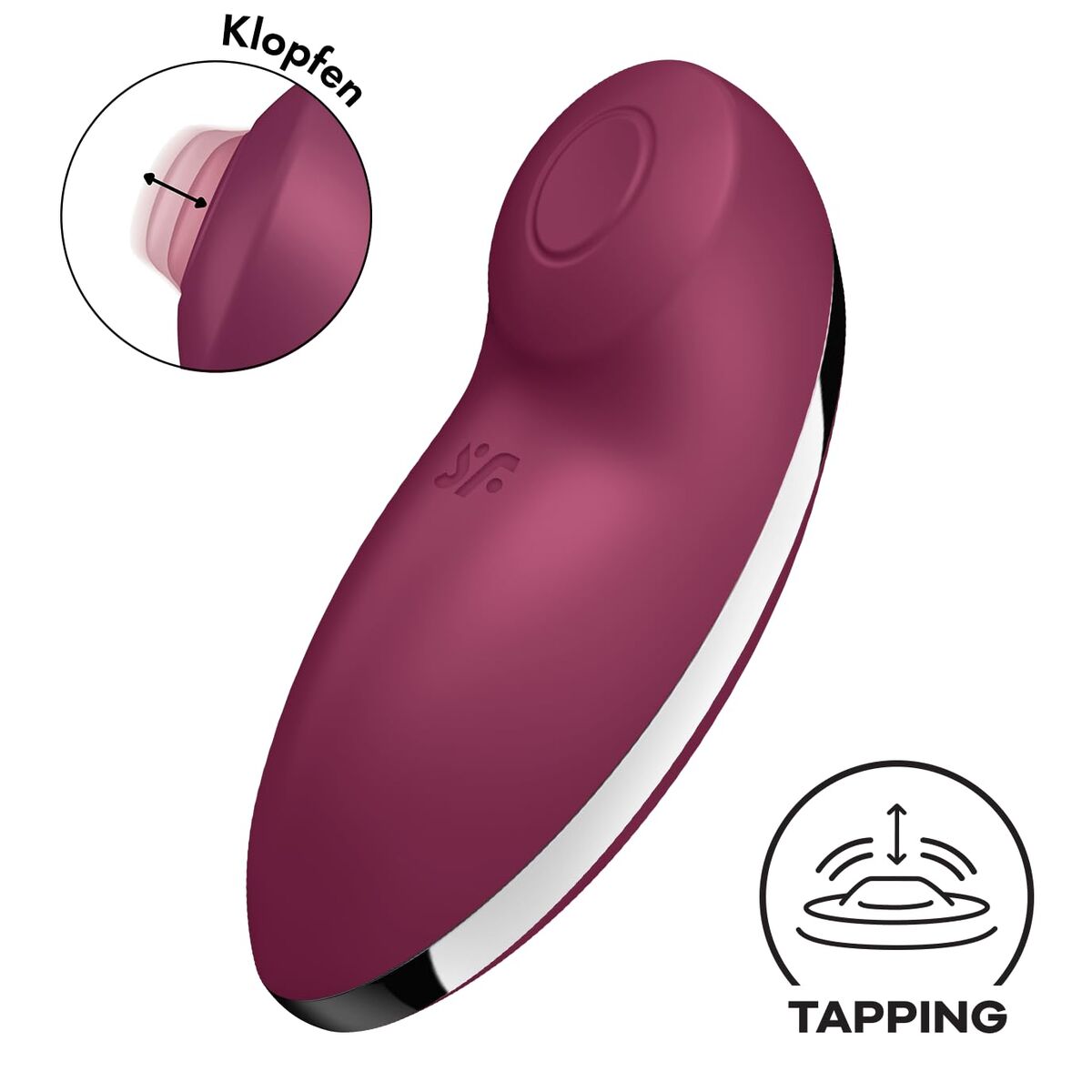 Massaggiatore erotico Satisfyer Rosso