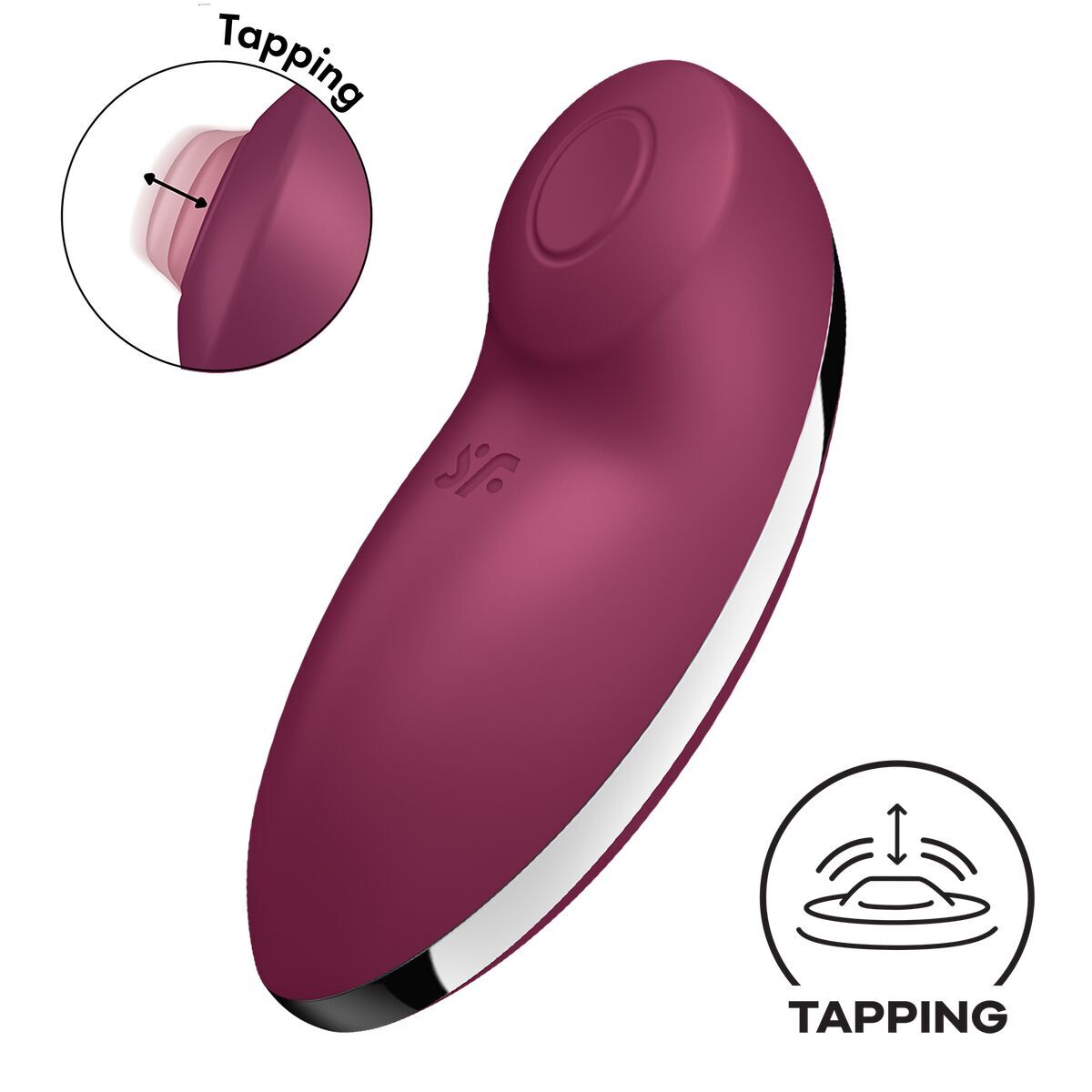 Massaggiatore erotico Satisfyer Rosso