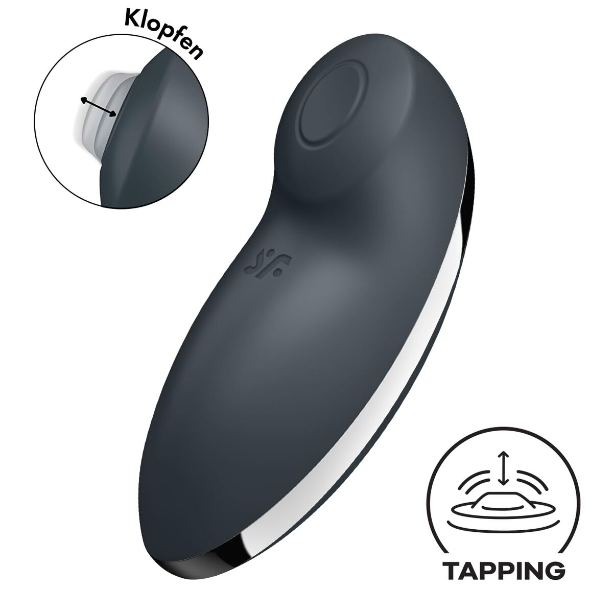 Massaggiatore erotico Satisfyer Grigio