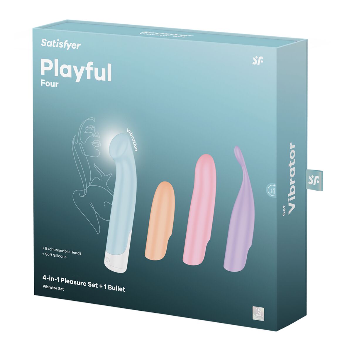 Massaggiatore Satisfyer Multicolore