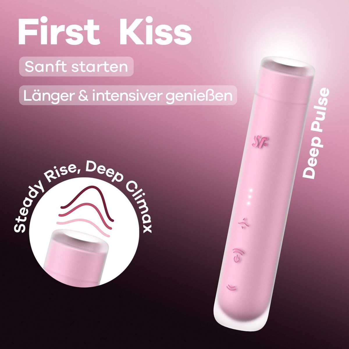 Succhia Clitoride Satisfyer Rosso