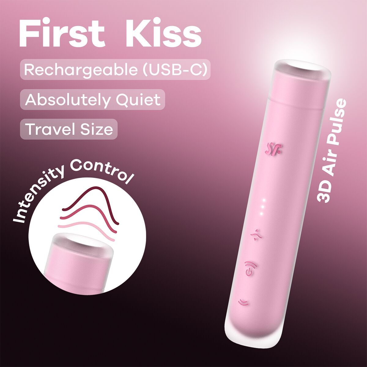 Succhia Clitoride Satisfyer Rosso