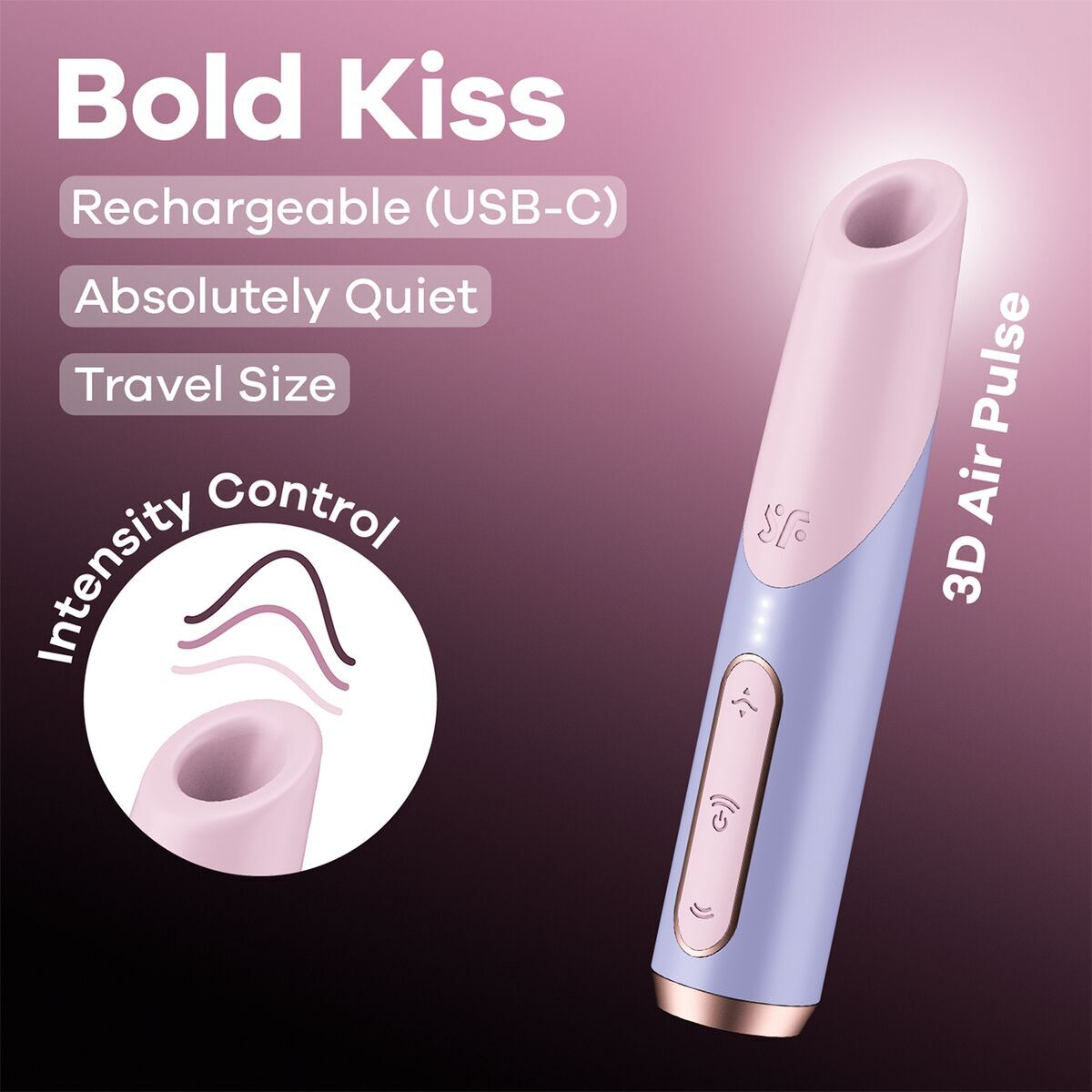 Succhia Clitoride Satisfyer Rosa