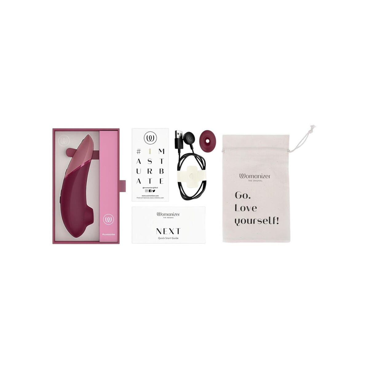 Succhia Clitoride Womanizer Bordeaux