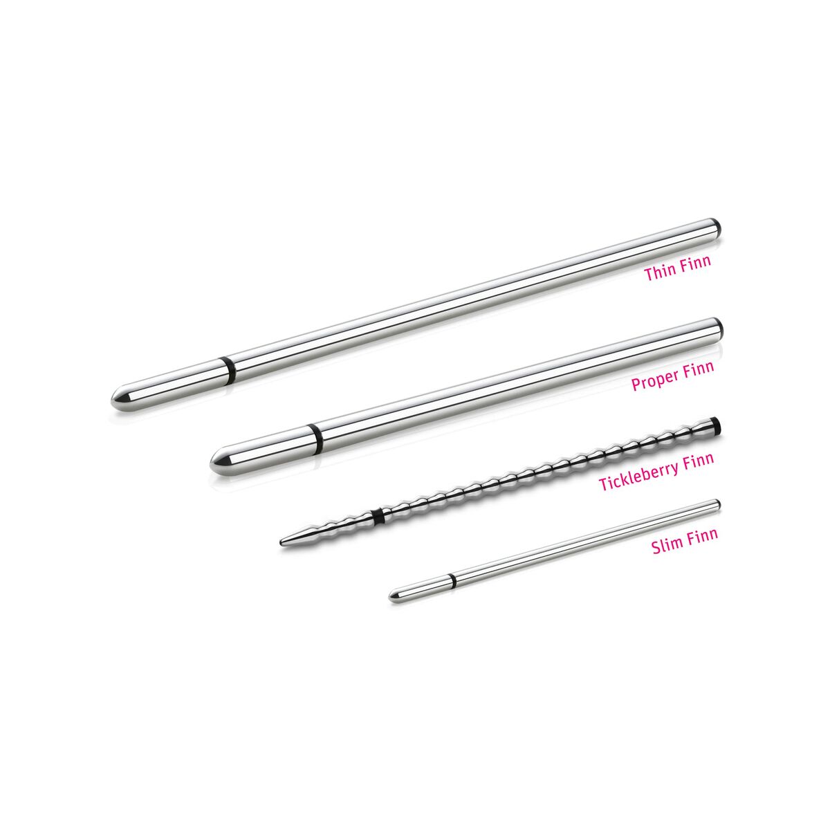 Sonda Uretrale Thin Finn Mystim MS46190 Argentato