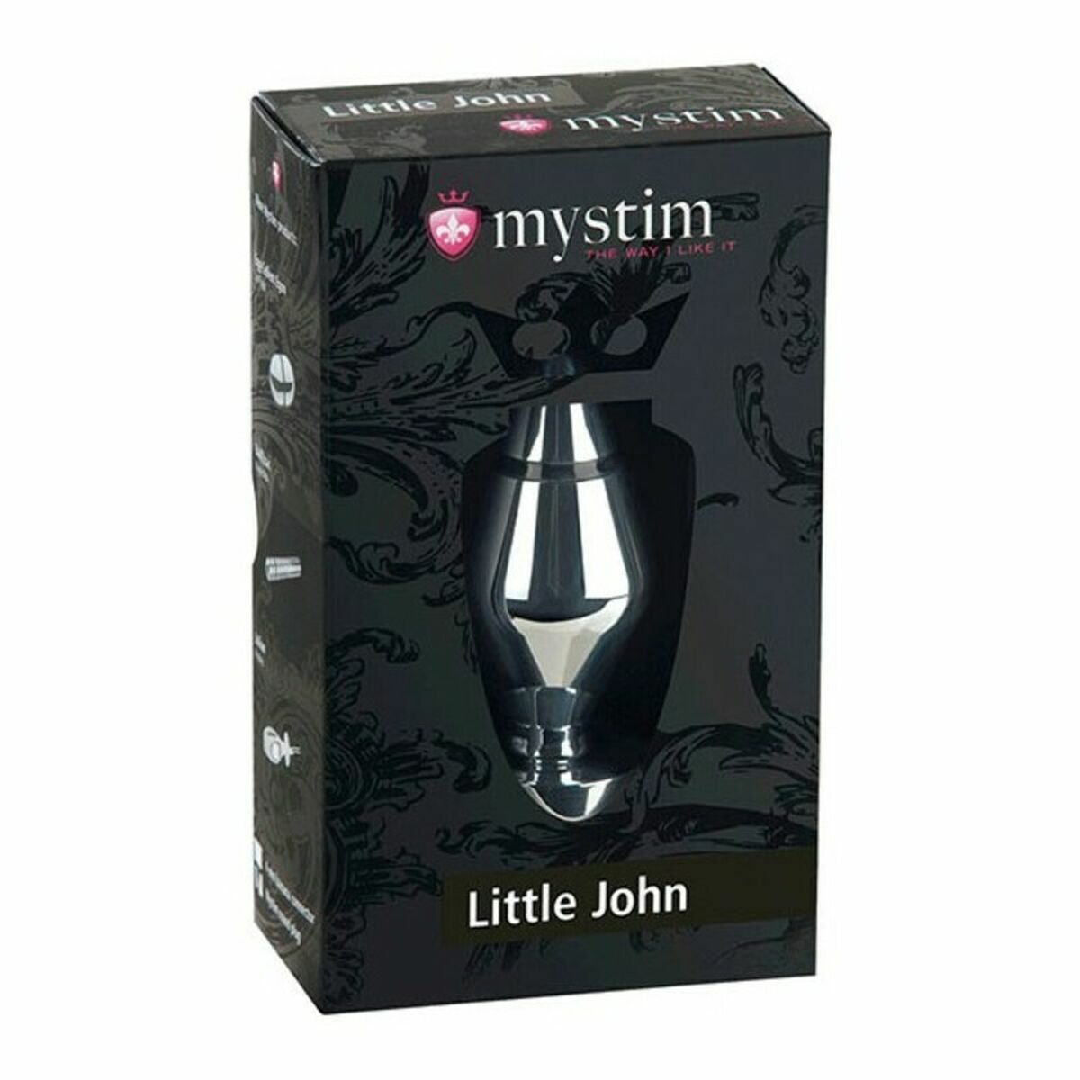 Plug Anale Mystim Little John in metallo
