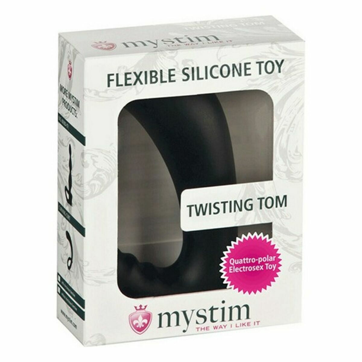 Stimolatore Prostata Twisting Tom Electrosex Mystim MS46460 Nero