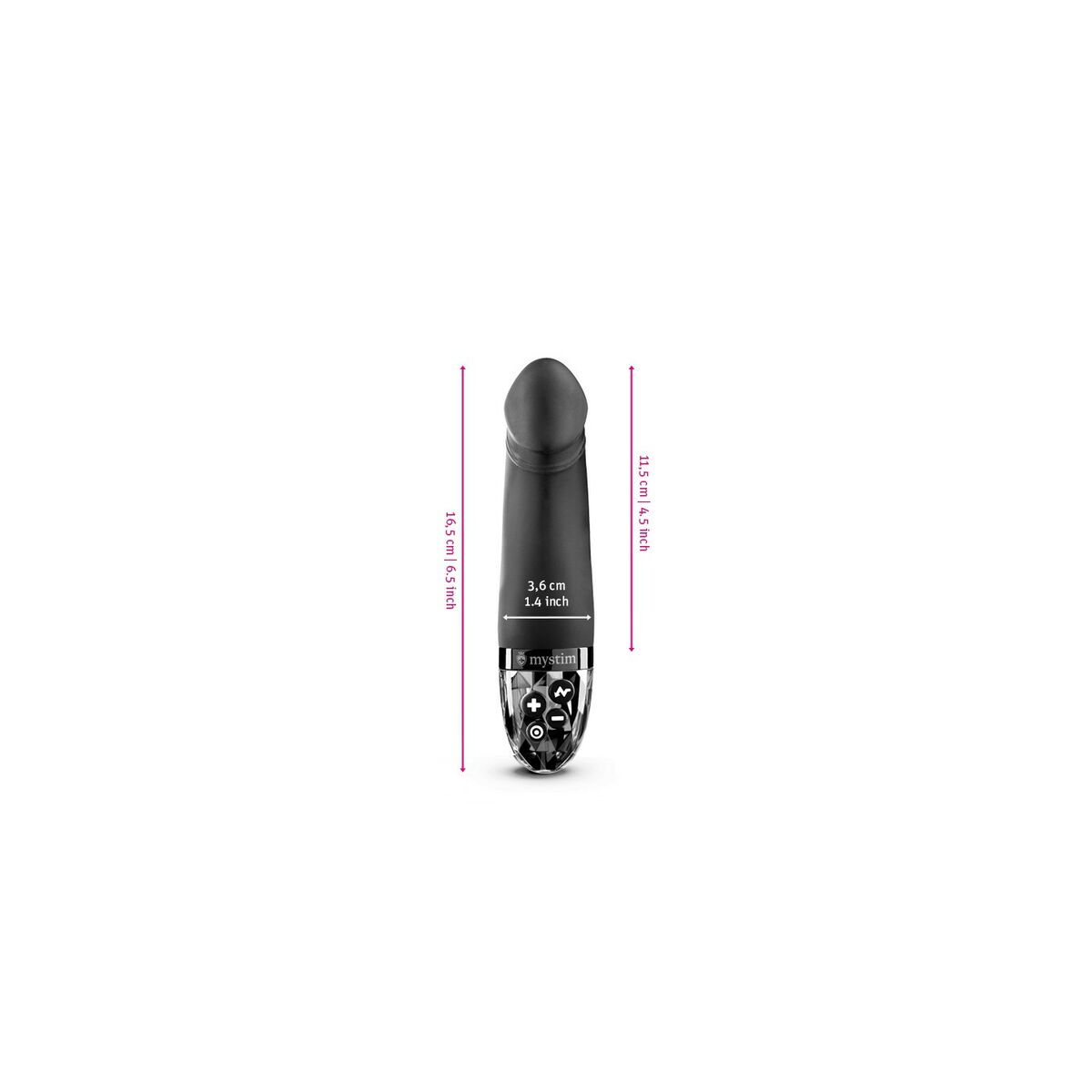 Vibratore Mystim Real Deal Neal eStim