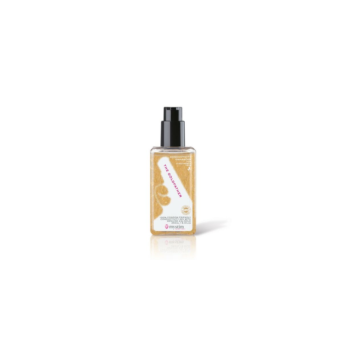 Lubrificante a Base Acquosa Slide Mystim The Goldfather Conductive
