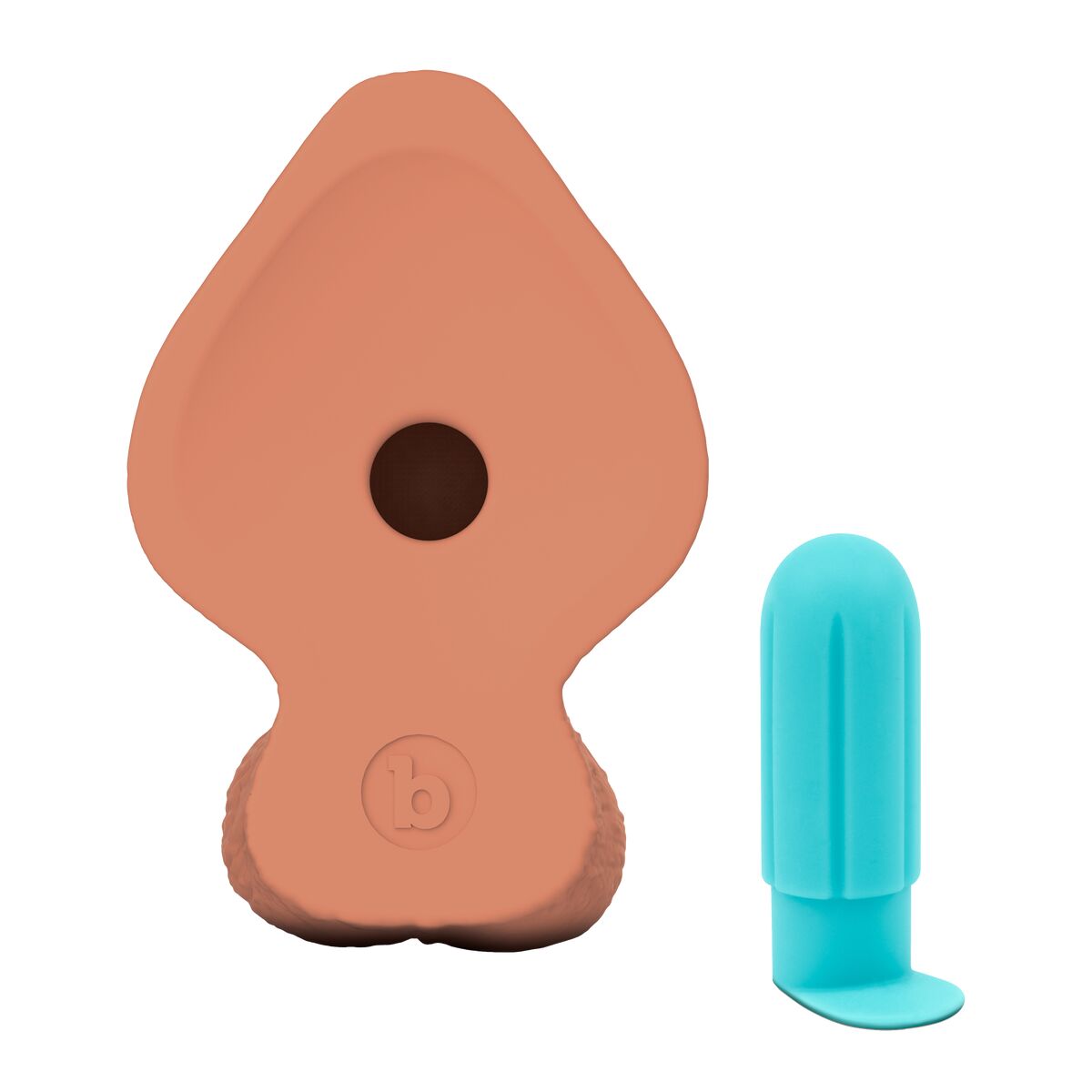 Dildo Realistico B-Vibe Silicone Ø 6,4-10,2 cm (17,5 cm)