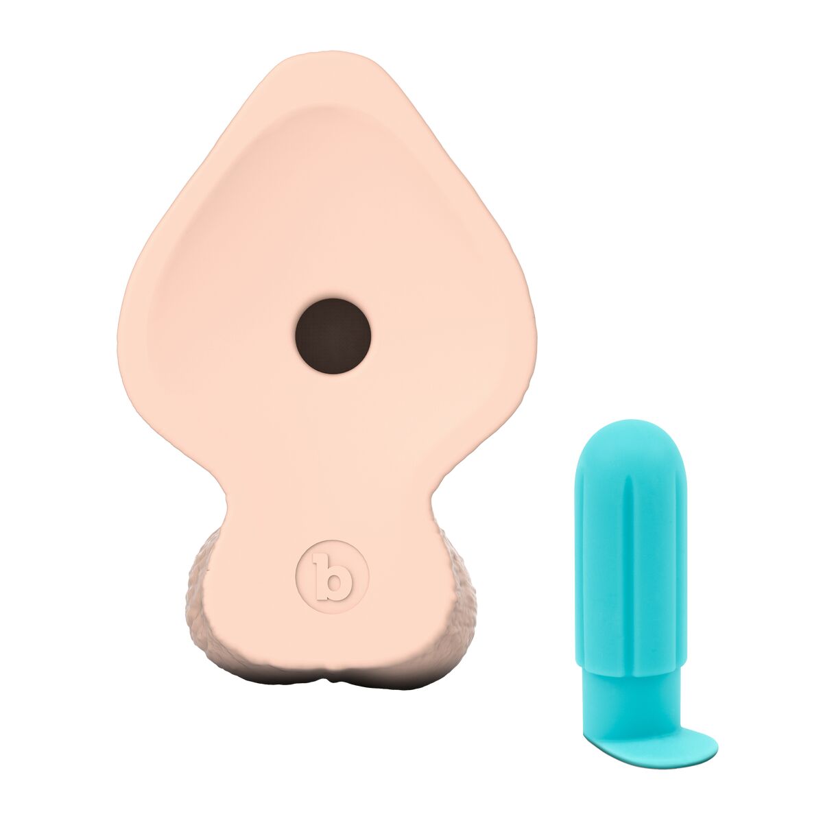 Dildo Realistico B-Vibe Silicone Ø 6,3 cm (19,5 cm)