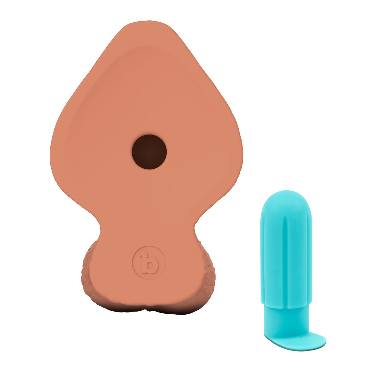 Dildo Realistico B-Vibe Silicone Ø 6 cm (19,5 cm)
