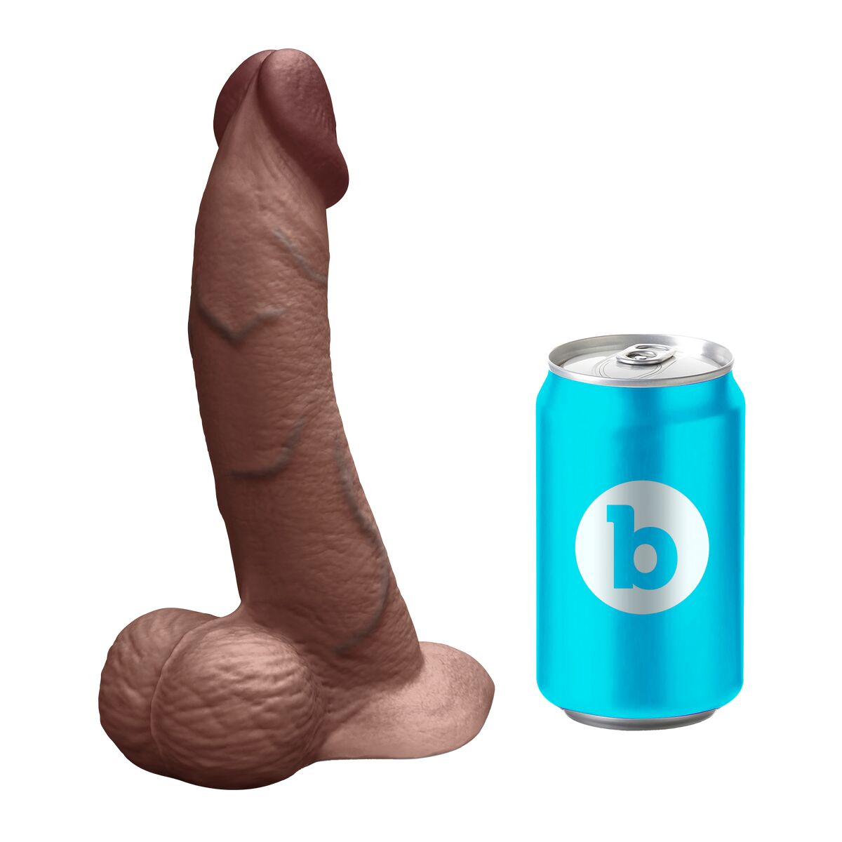 Dildo Realistico B-Vibe Silicone Ø 4,3 cm (15,2 cm)