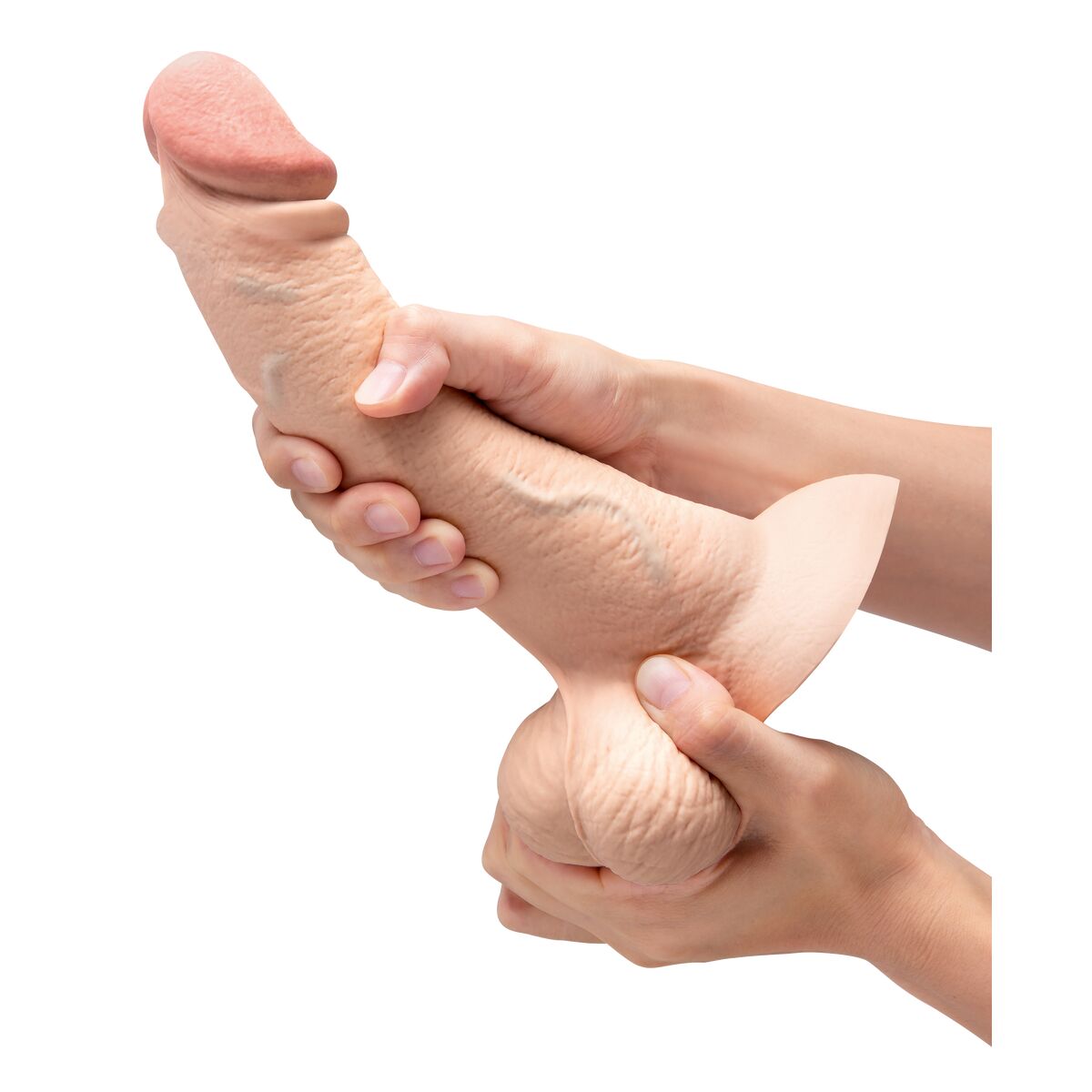 Dildo Realistico B-Vibe Silicone Ø 4,9 cm (18 cm)