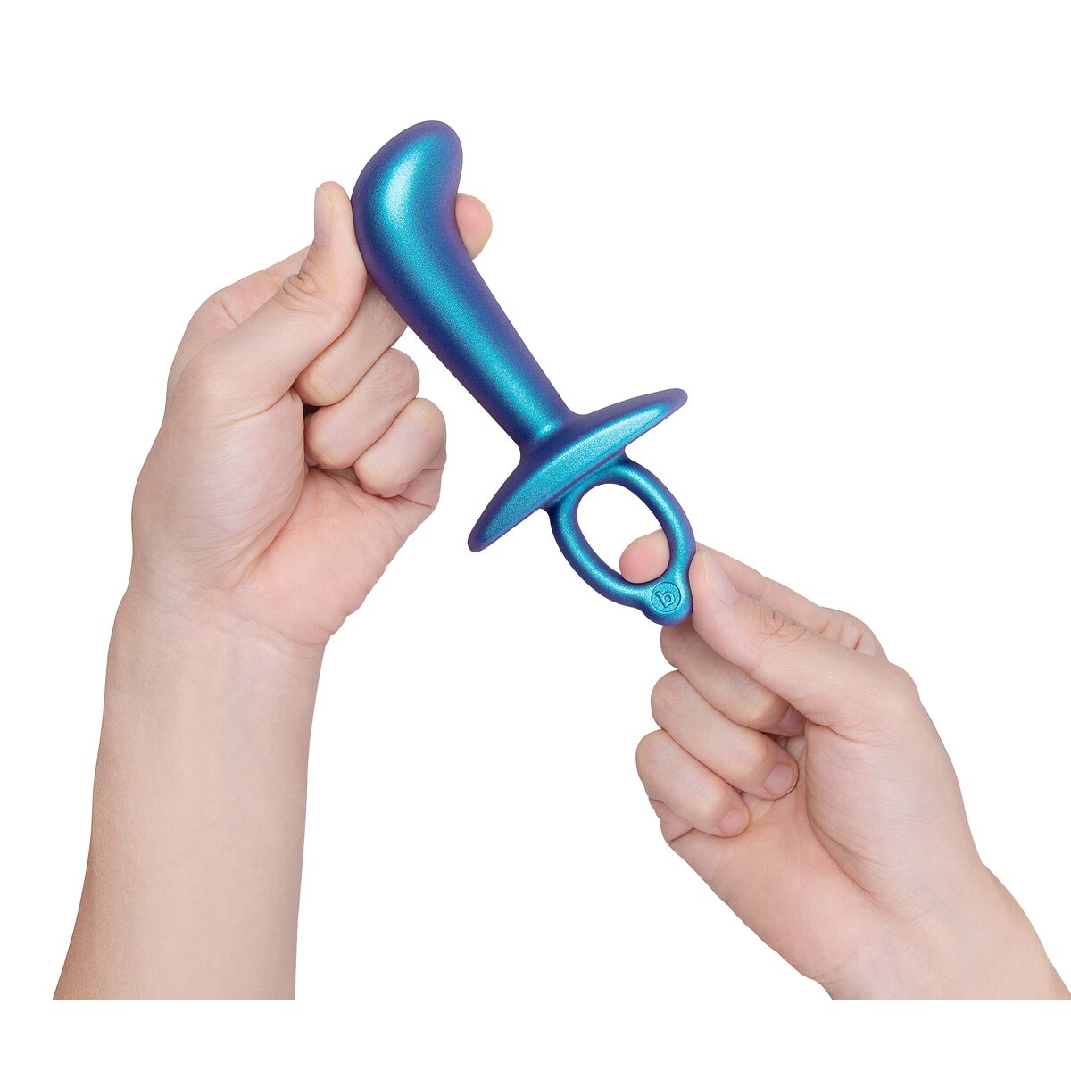 Plug Anale B-Vibe Azzurro (7,6 cm)