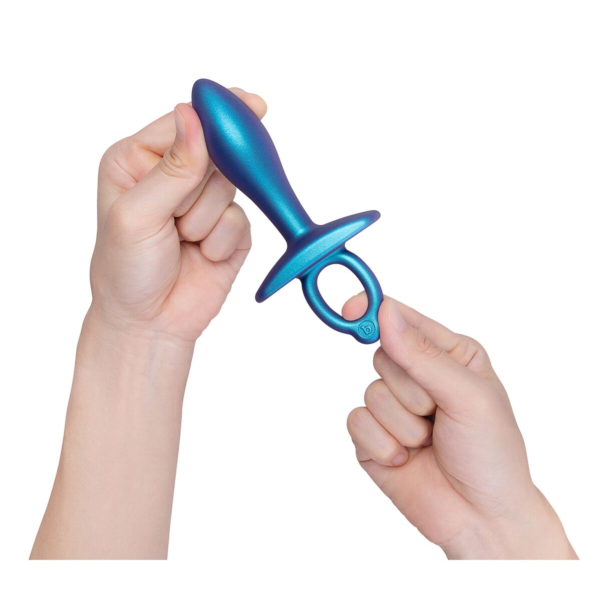 Plug Anale B-Vibe Azzurro (7,6 cm)