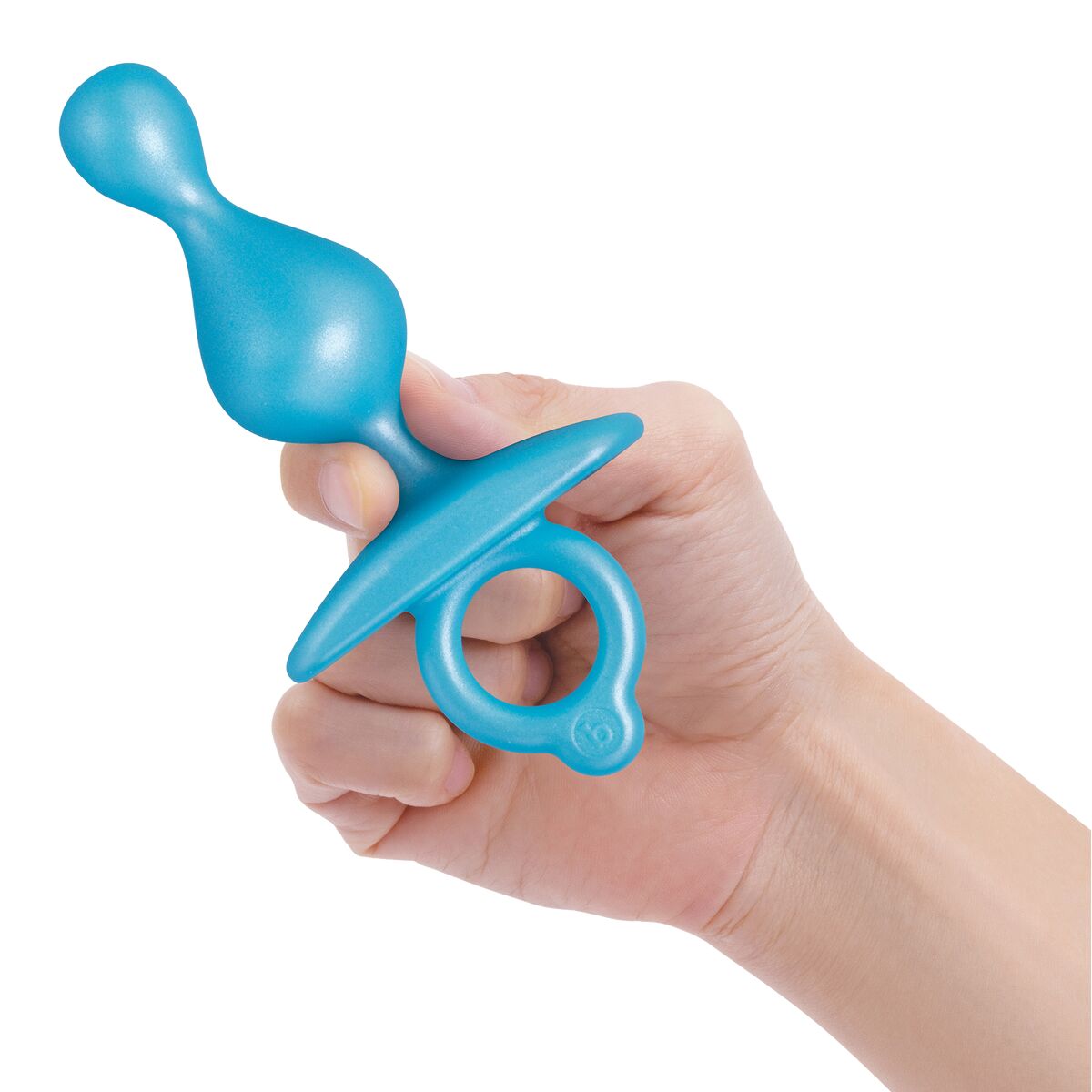 Plug Anale B-Vibe Azzurro (7,6 cm)