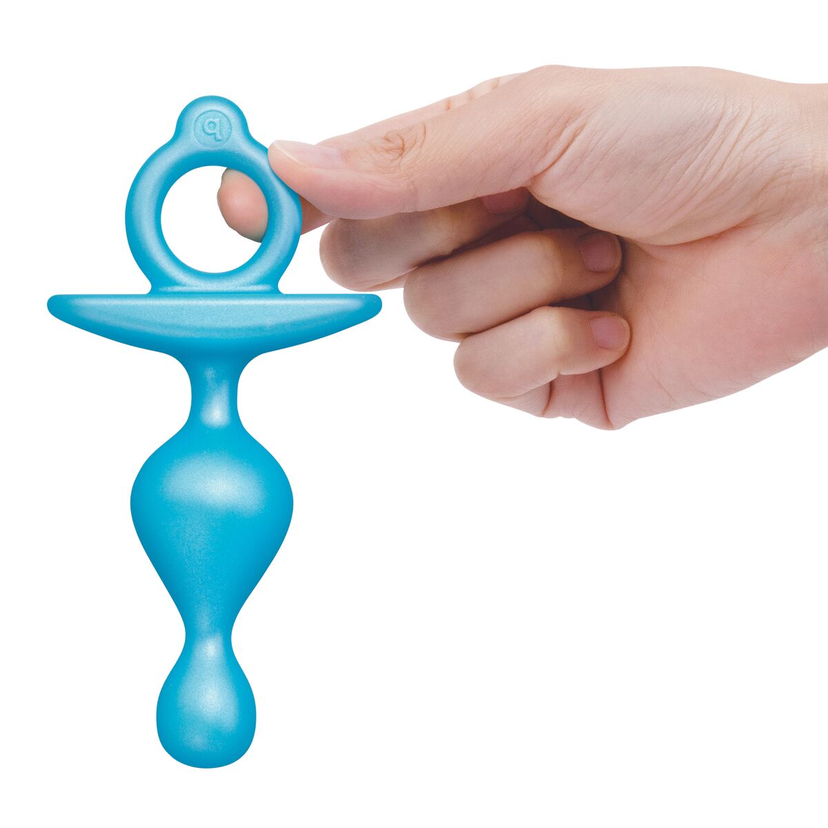 Plug Anale B-Vibe Azzurro (7,6 cm)