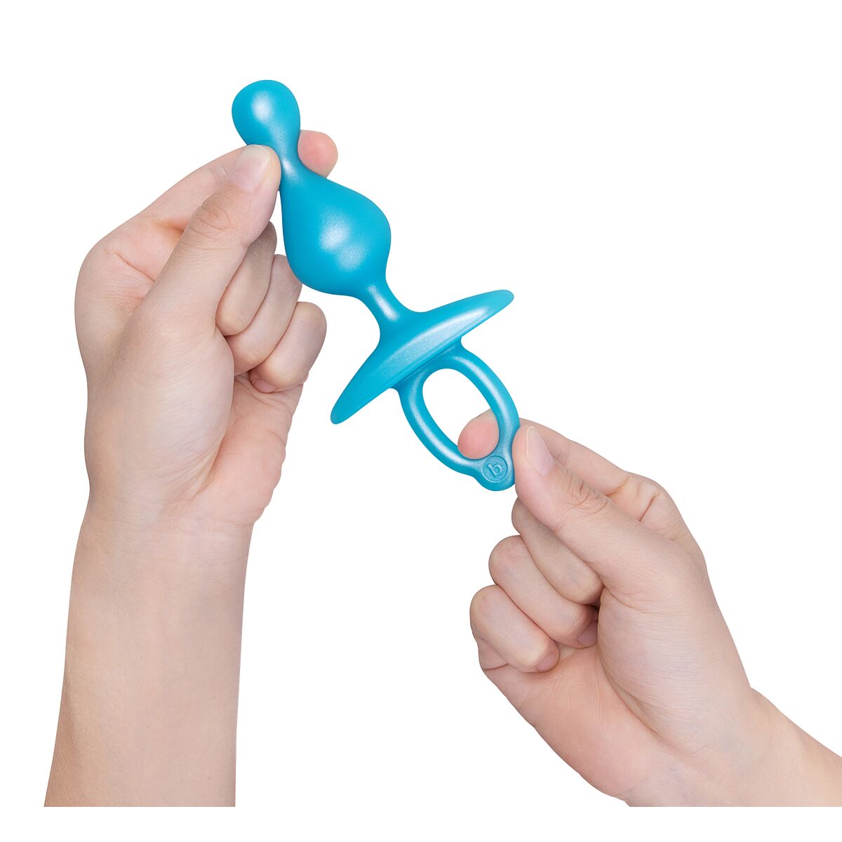 Plug Anale B-Vibe Azzurro (7,6 cm)