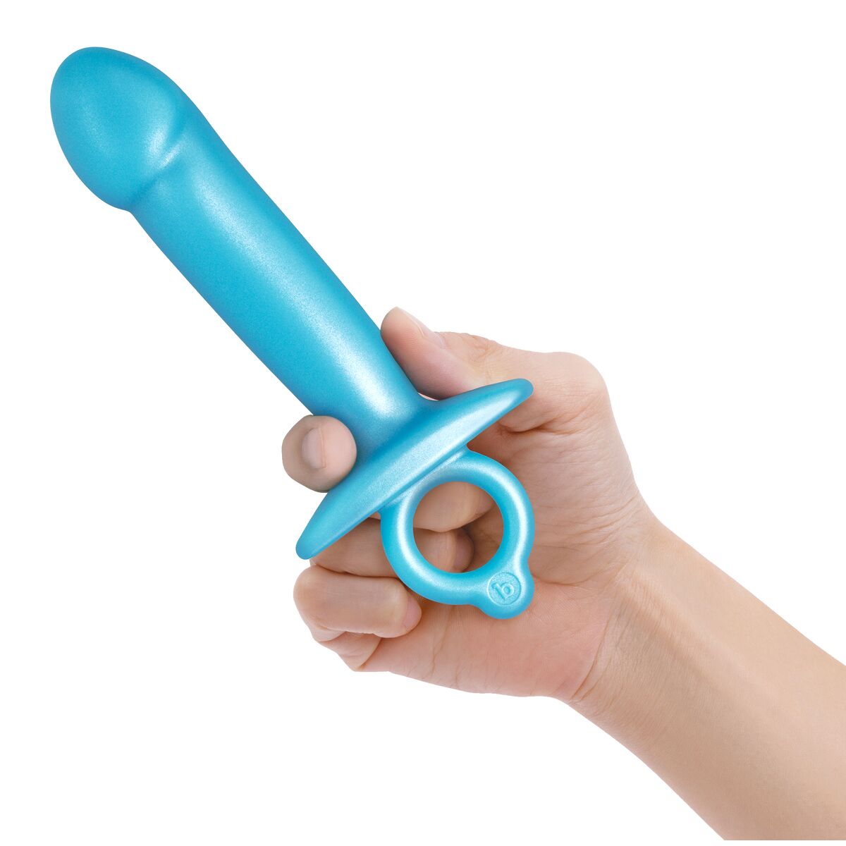 Plug Anale B-Vibe Azzurro (10,5 cm)
