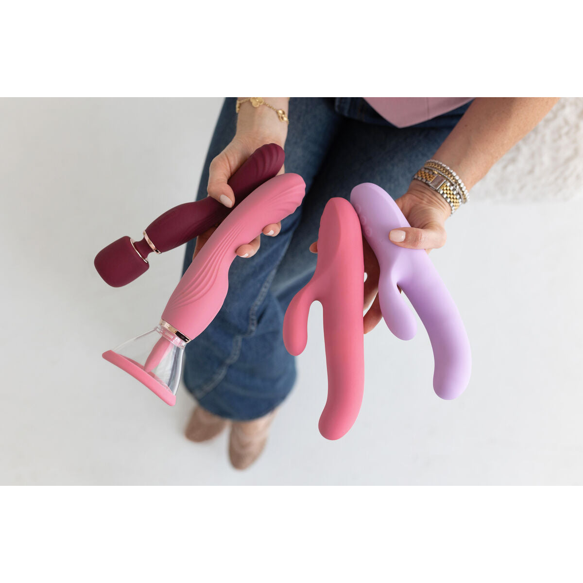 Vibratore Doppia Stimolazione Le Wand Rosa