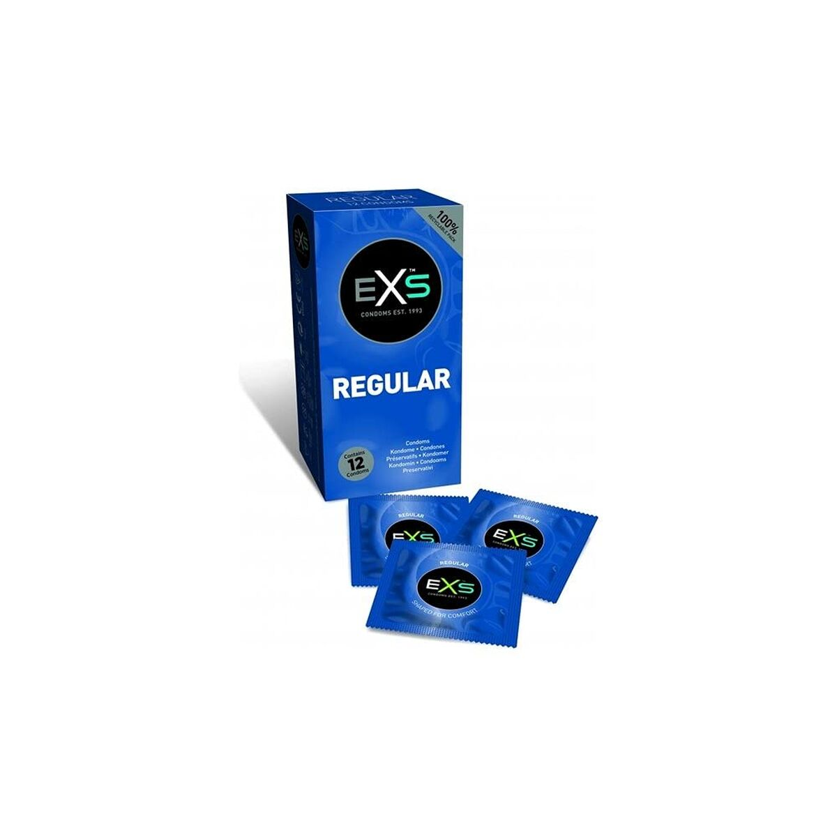 Preservativi EXS Regular 12 Unità