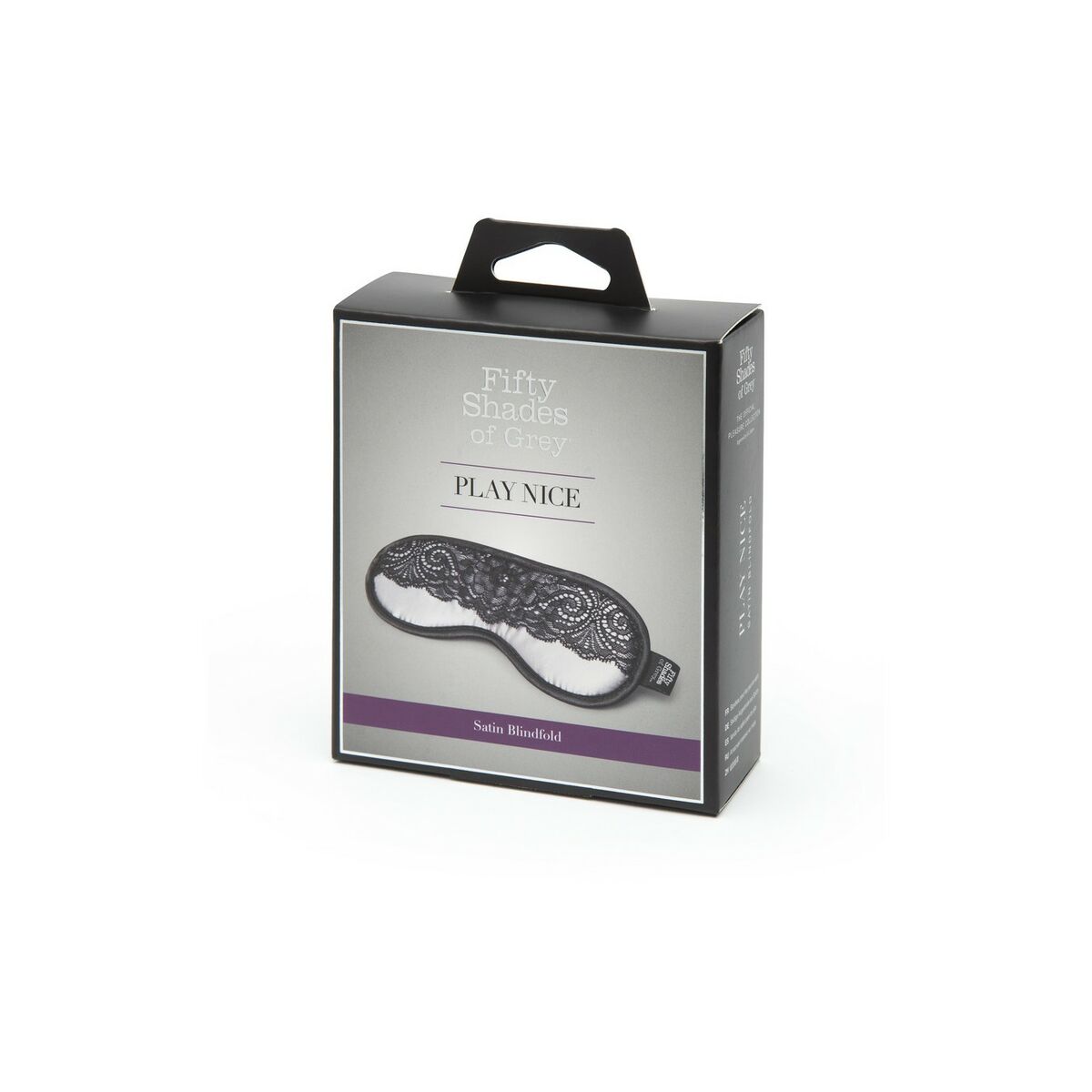 Mascherina Fifty Shades of Grey Pizzo Raso