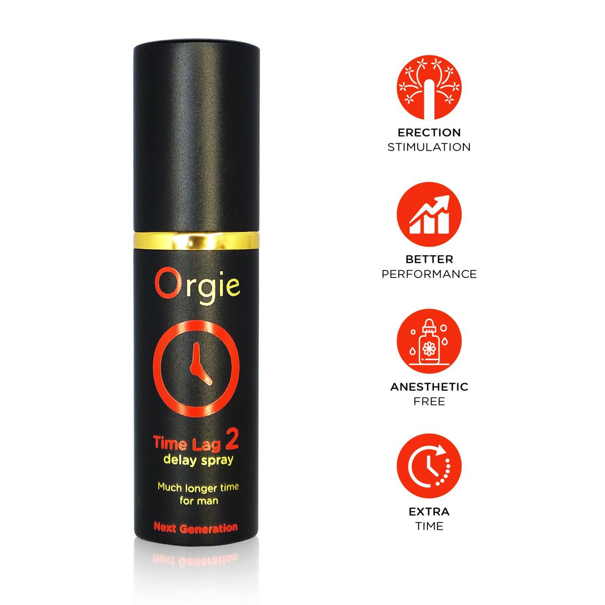 Spray Ritardante Orgie Time Lag 2 Next Generation 10 ml