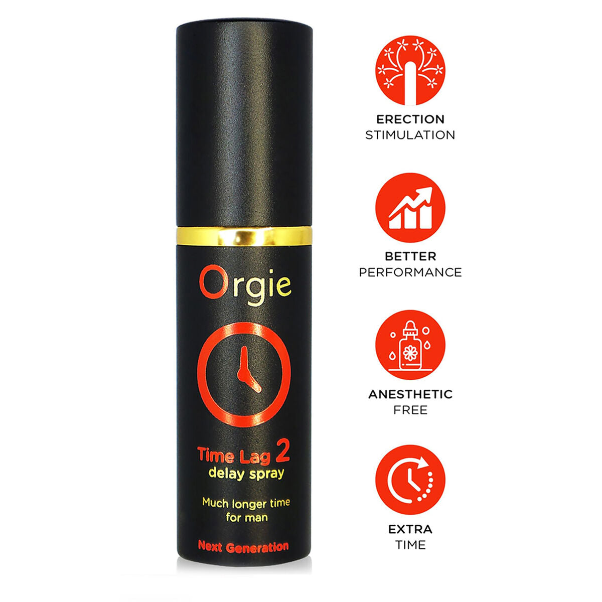 Spray Ritardante Orgie Time Lag 2 Next Generation 10 ml