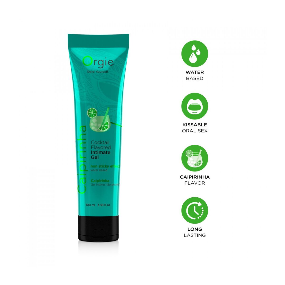 Lubrificante Orgie Cocktail Caipirinha 100 ml